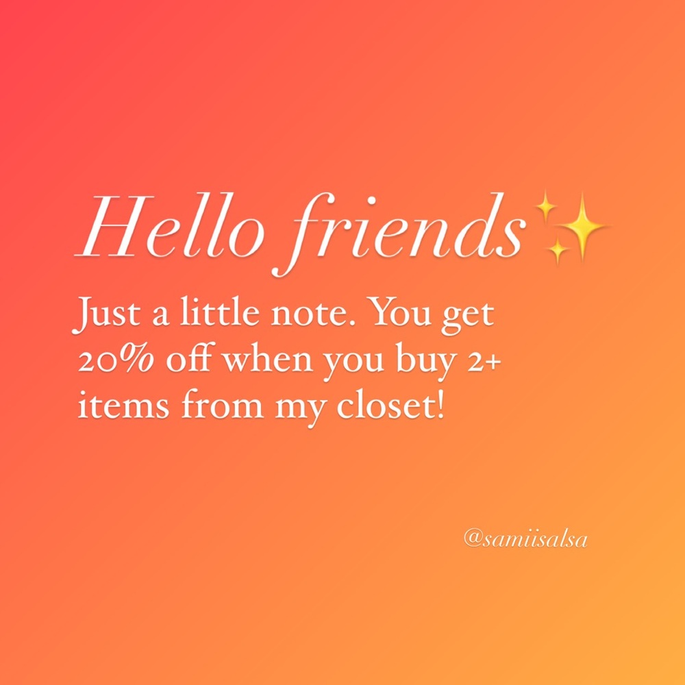 20% off when you buy 2+ items